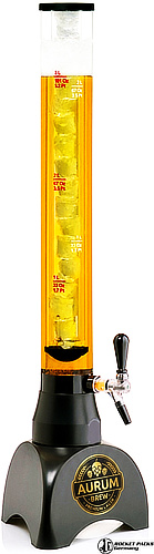 Biertower 3 Liter mit integriertem Kühlstab für die Gastronomie.